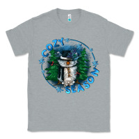 Heather Grey cozy season Classic Tee - CowGirlArtShop