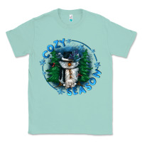 Seafoam cozy season Classic Tee - CowGirlArtShop