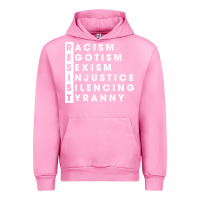 Fuchsia Pink resist   political resistance Urban Hoodie - baoMotion