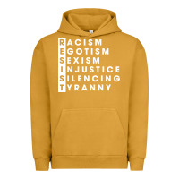 Pigment Peanut Butter resist   political resistance Urban Hoodie - baoMotion