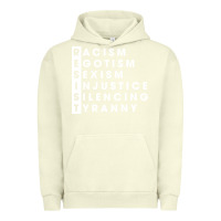 Pigment Pistachio resist   political resistance Urban Hoodie - baoMotion