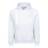 White resist   political resistance Urban Hoodie - baoMotion