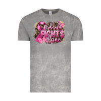 Cloud Rock Nobody fights alone Cancer Vintage Tee - FaDigitalArtStudio