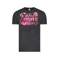 Vintage Black Nobody fights alone Cancer Vintage Tee - FaDigitalArtStudio