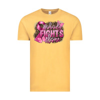 Vintage Mustard Nobody fights alone Cancer Vintage Tee - FaDigitalArtStudio