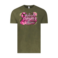 Vintage Olive Nobody fights alone Cancer Vintage Tee - FaDigitalArtStudio