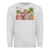 Dove Grey hello summer Premium Sweatshirt - JahusDesignShop