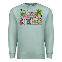 Seafoam hello summer Premium Sweatshirt - JahusDesignShop