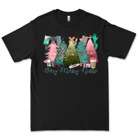 Black verry merry nurse Premium Tee - CowGirlArtShop