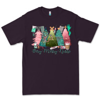 Plum verry merry nurse Premium Tee - CowGirlArtShop
