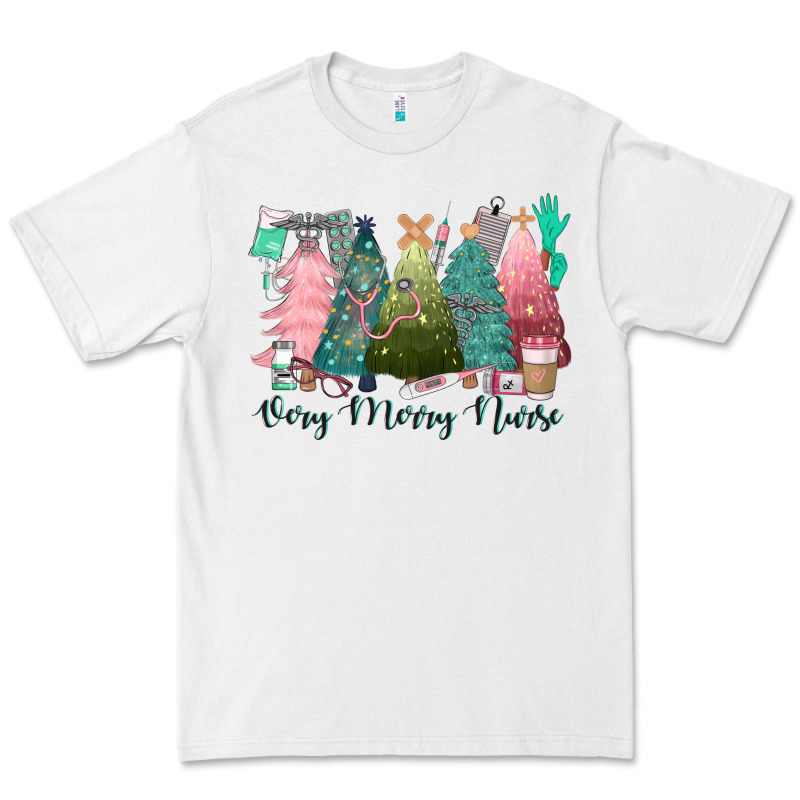 Verry Merry Nurse Premium Tee by CowGirlArtShop | Teevron