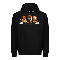 Black Hallowen Panda Premium Hoodie - LillyAllenDesigns