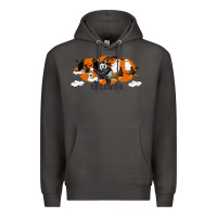 Smoke Hallowen Panda Premium Hoodie - LillyAllenDesigns