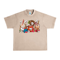 French Oak Baseball Coffee Cups Urban Heavy Tee - FaDigitalArtStudio