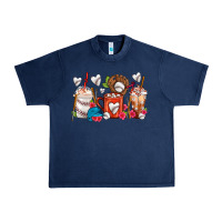 Navy Baseball Coffee Cups Urban Heavy Tee - FaDigitalArtStudio