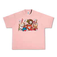 Salmon Baseball Coffee Cups Urban Heavy Tee - FaDigitalArtStudio