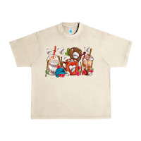 Sandshell Baseball Coffee Cups Urban Heavy Tee - FaDigitalArtStudio