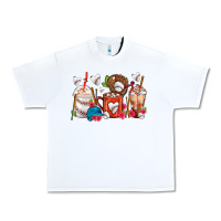 White Baseball Coffee Cups Urban Heavy Tee - FaDigitalArtStudio