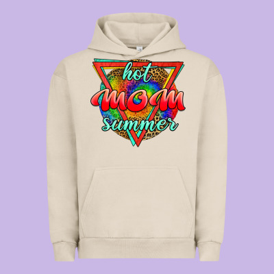 Hot Mom Summer Urban Hoodie Designed By Jahusdesignshop