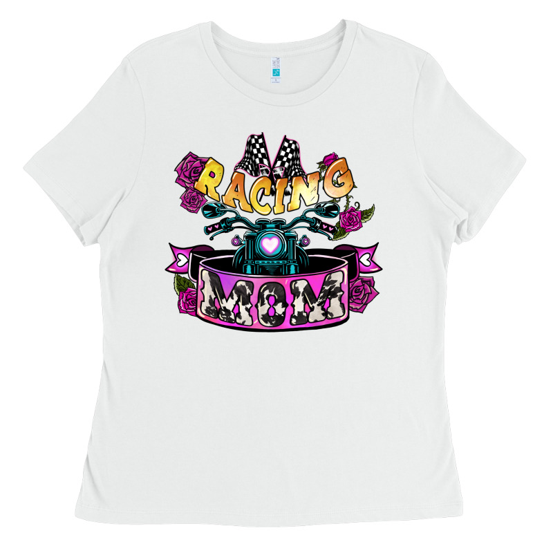 Racing Mom Mother's Day Ladies Tee by HowdyJamesFarm | Teevron