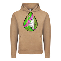 Vintage Coffee halloween ghost teardrop Vintage Hoodie - BundleAndBundleShop