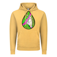 Vintage Mustard halloween ghost teardrop Vintage Hoodie - BundleAndBundleShop