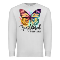 Dove Grey transformed by god's love Premium Sweatshirt - JahusDesignShop