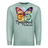 Seafoam transformed by god's love Premium Sweatshirt - JahusDesignShop