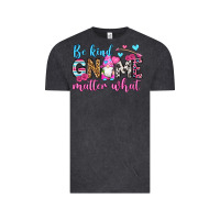 Vintage Black be kind gnome matter what Vintage Tee - OliviaCreatesArt