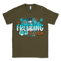 Army Green freezing season Classic Tee - CowGirlArtShop