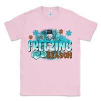 Bubblegum Pink freezing season Classic Tee - CowGirlArtShop