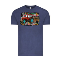 Vintage Denim western tracktor Vintage Tee - RanaPortraitStore