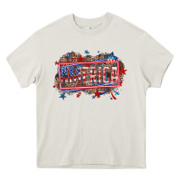 Cream America Heavy Core Tee - HowdyJamesFarm