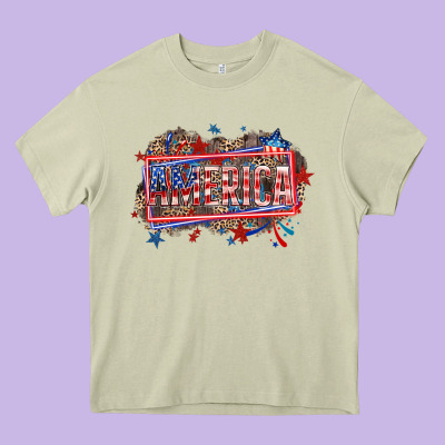 America Heavy Core Tee Designed By Howdyjamesfarm