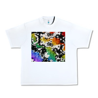 White rainbow pride cowhide tumbler Urban Heavy Tee - FaDigitalArtStudio