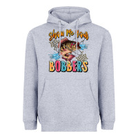 Heather Grey show me your bobbers Heavyweight Hoodie - JahusDesignShop