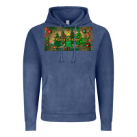 Vintage Denim merry christmas license plate Vintage Hoodie - BundleAndBundleShop