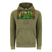 Vintage Olive merry christmas license plate Vintage Hoodie - BundleAndBundleShop