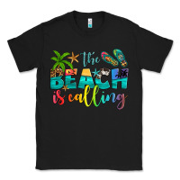 Black the beach is calling Classic Tee - Artiststas