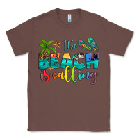Chestnut the beach is calling Classic Tee - Artiststas
