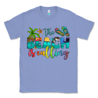 Colony Blue the beach is calling Classic Tee - Artiststas