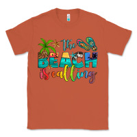 Copper the beach is calling Classic Tee - Artiststas