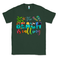 Sports Green the beach is calling Classic Tee - Artiststas