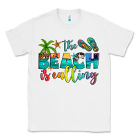 White the beach is calling Classic Tee - Artiststas