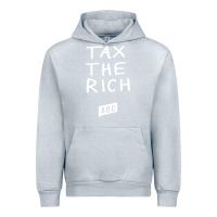 Heather Grey aoc tax the rich Urban Hoodie - baoMotion