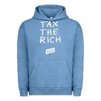 Pigment Pebble Blue aoc tax the rich Urban Hoodie - baoMotion