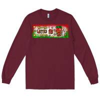 Flannels Lattes Leggings Long Sleeve Tee | Teevron