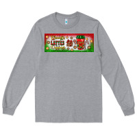 Heather Grey flannels lattes leggings Long Sleeve Tee - BundleAndBundleShop