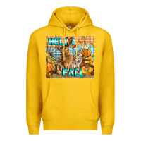 Lemon Hello Fall Rabbit Premium Hoodie - LillyAllenDesigns