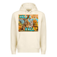 Tofu Hello Fall Rabbit Premium Hoodie - LillyAllenDesigns